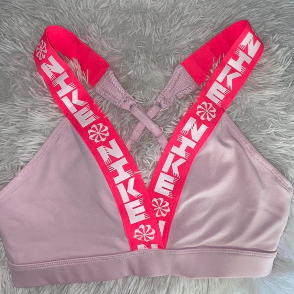 Pink Nike Sports Bra